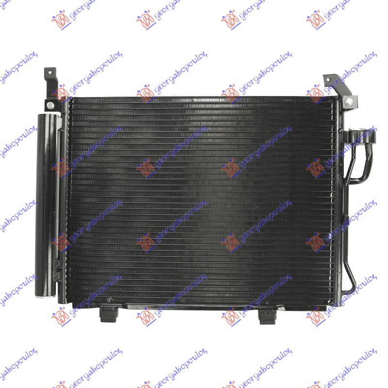 HLADNJAK KLIME ZA SVE MODELE BENZIN (435x340x16) HYUNDAI i10 I 2007-2010 (PA)