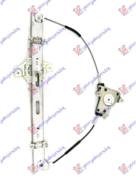 PODIZAC PREDNJEG PROZORA ELEKTRICNI (BEZ MOTORA) (ORIGINALNI) HYUNDAI i10 I 2010-2013 (PA)