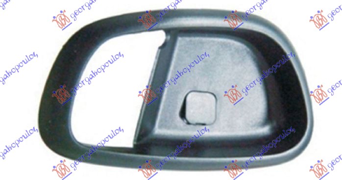 OKVIR UNUTRASNJE KVAKE PREDNJIH/ZADNJIH VRATA CRNA HYUNDAI i10 I 2007-2010 (PA)
