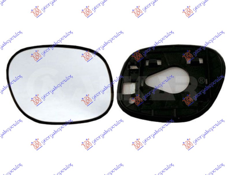 STAKLO RETROVIZORA TOYOTA RAV 4 1995-1998 (XA10)