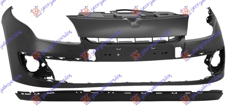 PREDNJI BRANIK PM 2012- (A KVALITET) RENAULT MEGANE H/B - S.W. 2008-2014 (KM0/KM1)