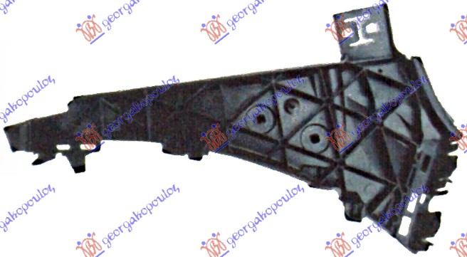 NOSAC PREDNJEG BRANIKA BOCNI PLASTICNI AUDI Q7 2009-2015 (4LB)