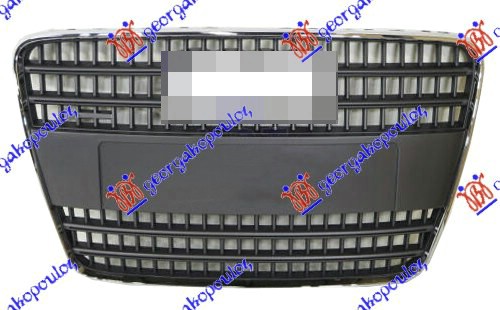 PVC MASKA SIVA (HROM OKVIR) AUDI Q7 2006-2009 (4LB)