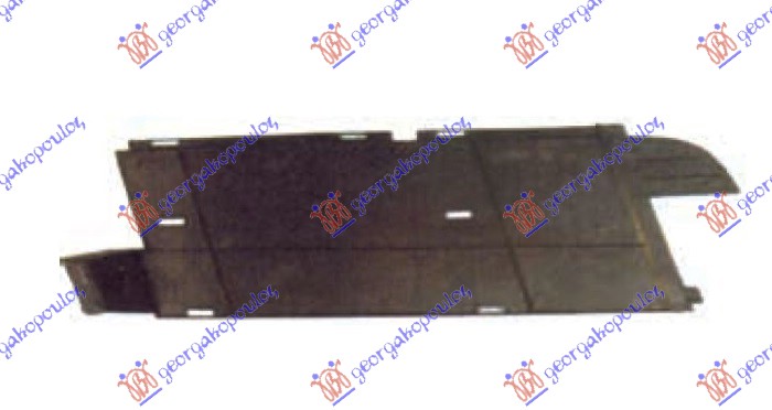 POKLOPAC LAJSNE RESETKE PREDNJEG BRANIKA AUDI Q7 2006-2009 (4LB)