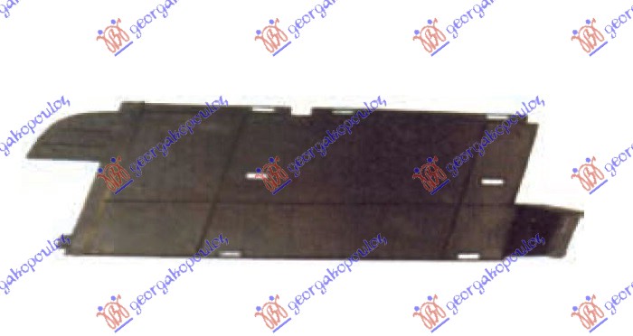 POKLOPAC LAJSNE RESETKE PREDNJEG BRANIKA AUDI Q7 2006-2009 (4LB)
