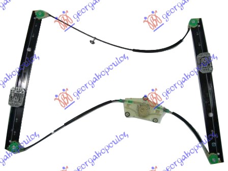 PODIZAC PREDNJEG PROZORA ELEKTRICNI (BEZ MOTORA) AUDI Q7 2006-2009 (4LB)