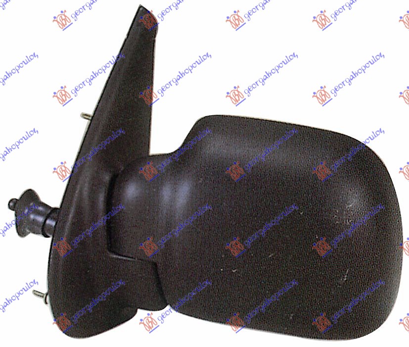RETROVIZOR MEHANICKI SA SAJLOM (KONVEKSNO STAKLO) RENAULT KANGOO 1998-2003 (KC0/KC1)