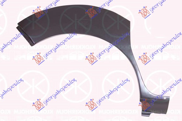 RUB 4 VRATA RENAULT KANGOO 2003-2008 (KC0/KC1)