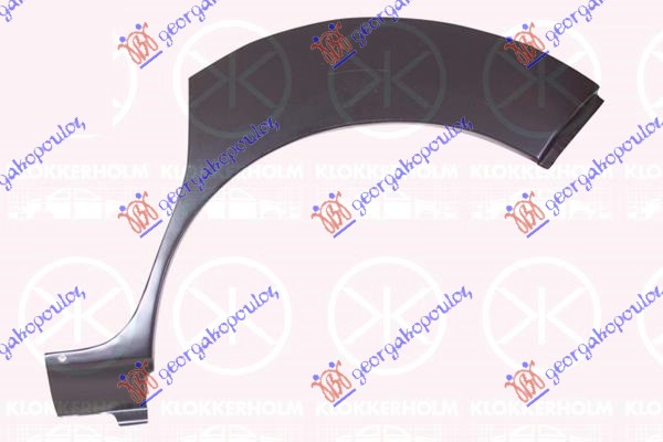 RUB 4 VRATA RENAULT KANGOO 2003-2008 (KC0/KC1)