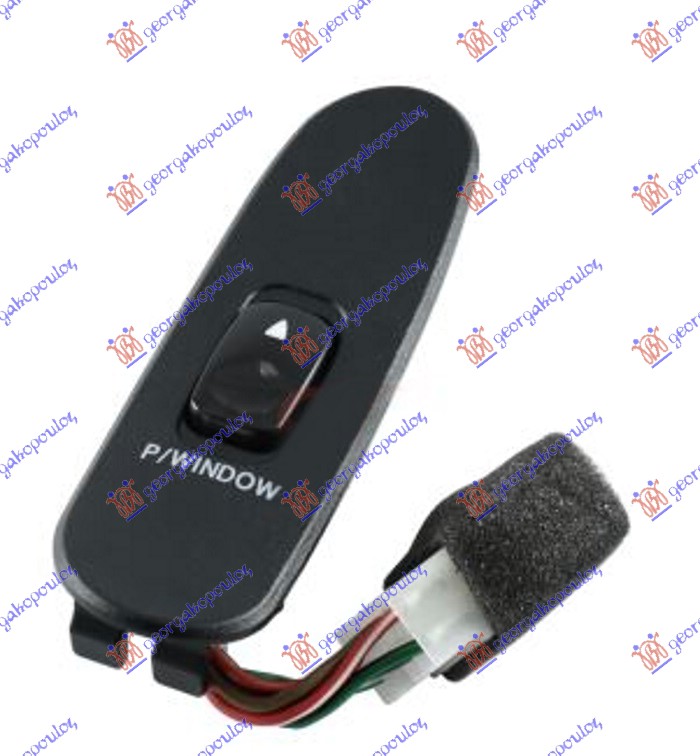 PREKIDAC U PREDNJIM VRATIMA (1 TASTER) 96- (7 PIN) HYUNDAI H100 VAN 1993-2003 (P)