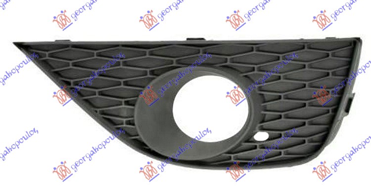 RESETKA PREDNJEG BRANIKA (SA MAGLENKOM) SEAT IBIZA 2008-2012 (6J5/6P1)