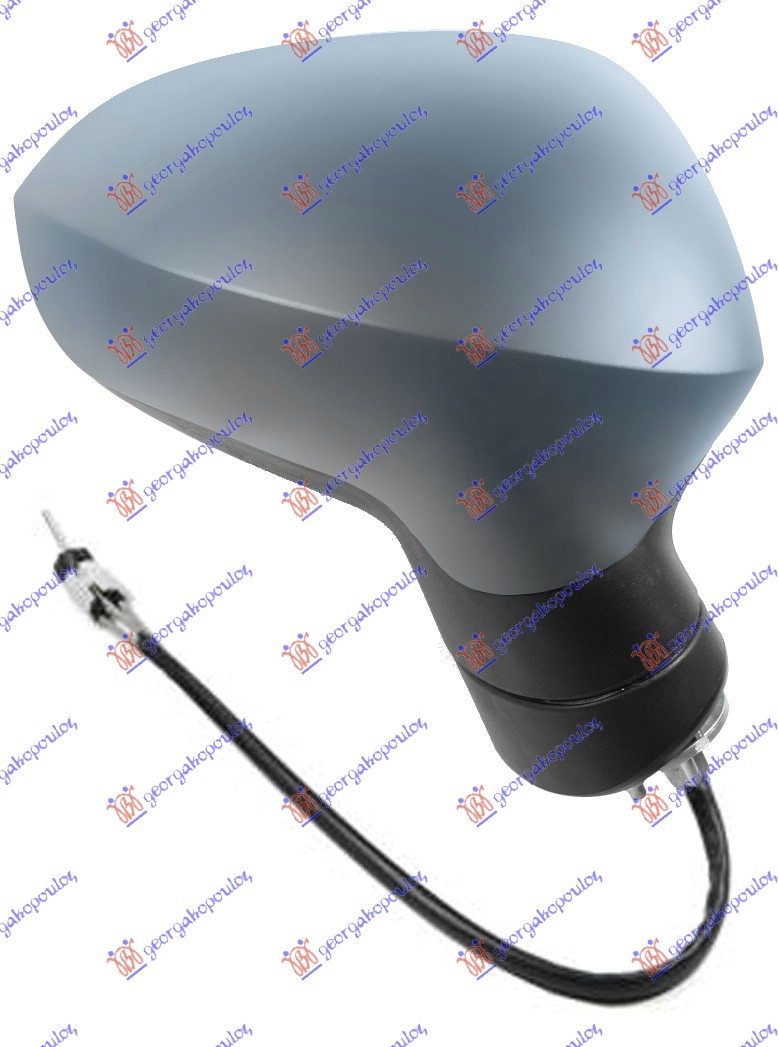 RETROVIZOR MEHANICKI SA SAJLOM PM (KONVEKSNO STAKLO) SEAT IBIZA 2015-2017 (6J5/6P1)