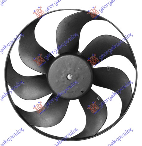 VENTILATOR (MOTOR+ELISA) (BENZIN/DIZEl) (+AC) VW POLO 1994-1999 (6N1)