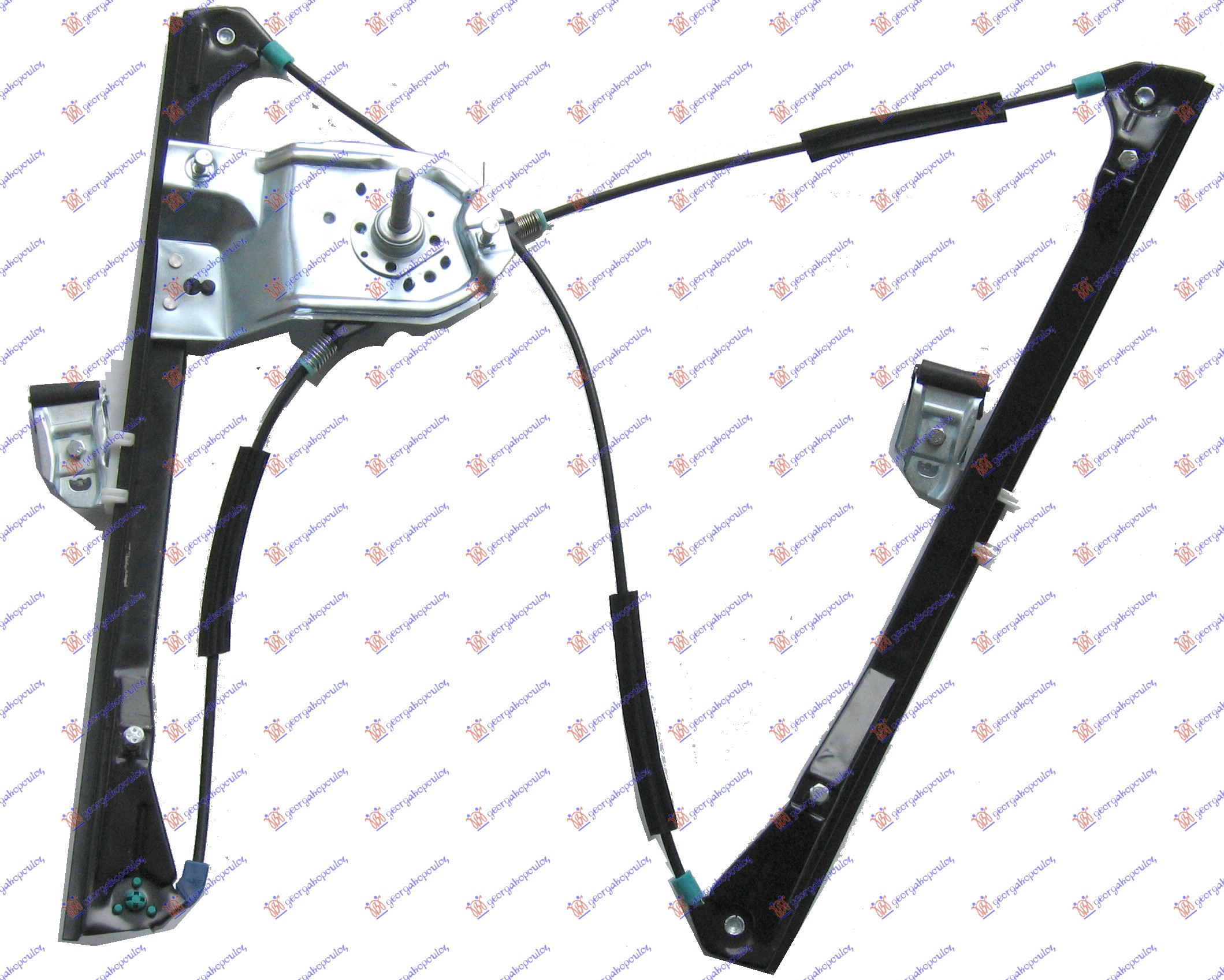PODIZAC PREDNJEG PROZORA MEHANICKI 5 VRATA VW POLO 1994-1999 (6N1)