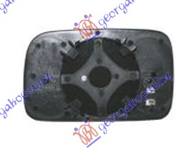STAKLO RETROVIZORA SA GREJACEM (KONVEKSNO) VW POLO CLASSIC 1995-2002 (6V2)