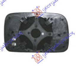 STAKLO RETROVIZORA SA GREJACEM (ASFERICNO) VW POLO CLASSIC 1995-2002 (6V2)