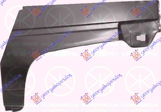 RUB 2 VRATA CITROEN AX 1987-1991 (ZA)