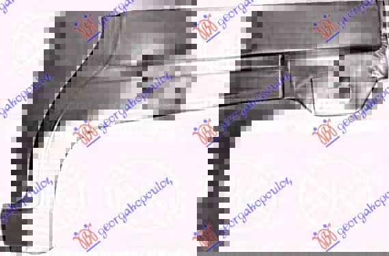 RUB 4 VRATA CITROEN AX 1987-1991 (ZA)