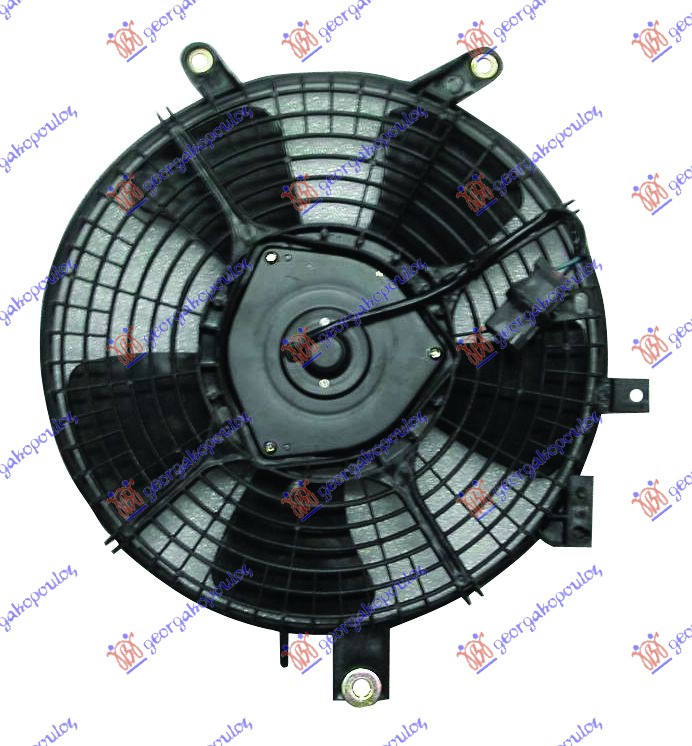 VENTILATOR HLADNJAKA KOMPLET (BENZIN) (+AC) SUZUKI SWIFT H/B 1996-2005 (AH/AJ/EA/MA)