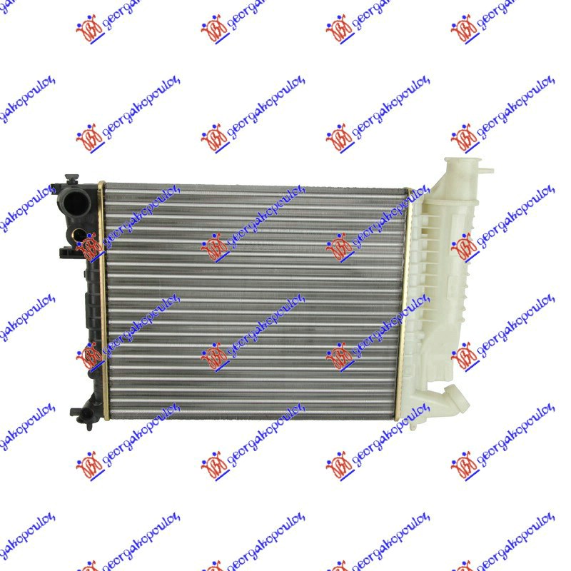 HLADNJAK MOTORA 1.1/1.4 BENZIN (-AC) (460x380) (BEZ OSIGURACA) (NRF) PEUGEOT 306 1999-2000 (7B/N3/N5)