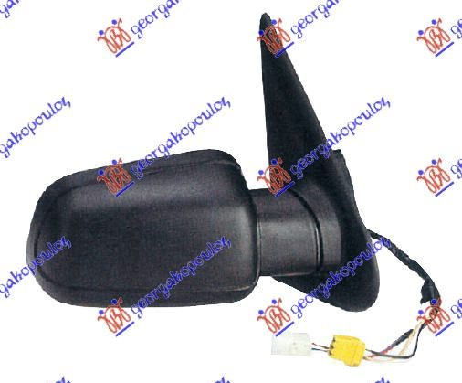 RETROVIZOR ELEKTRICNI SA GREJACEM (A KVALITET) (KONVEKSNO STAKLO) CITROEN ZX 1991-1993 (N2)
