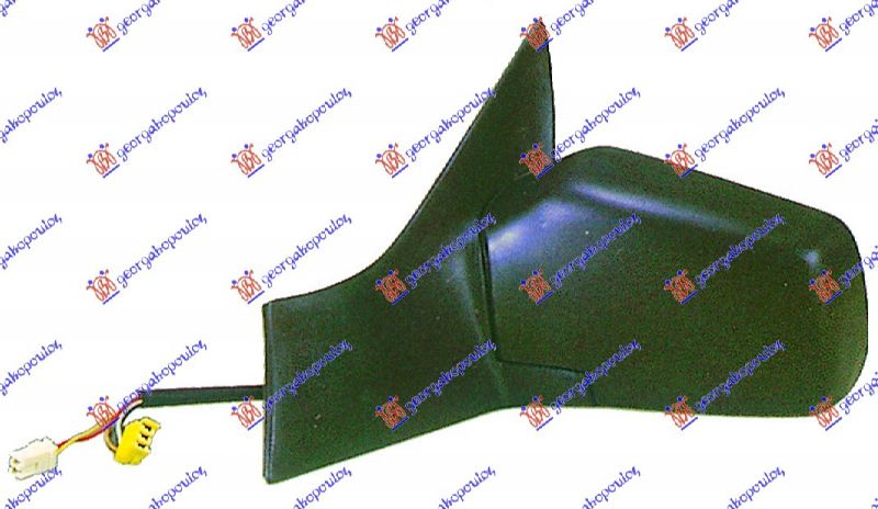 RETROVIZOR ELEKTRICNI SA GREJACEM (KONVEKSNO STAKLO) CITROEN XANTIA 1993-2001 (X1/X2)