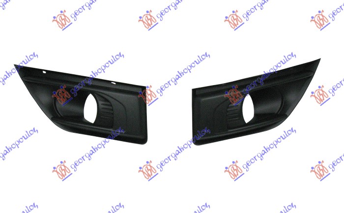 RESETKA PREDNJEG BRANIKA (SA OTVOROM ZA MAGLENKE) (GRAND PICASSO) (SET) L=D) CITROEN C4 PICASSO/GRAND PICASSO 2007-2014 (UD/UA)
