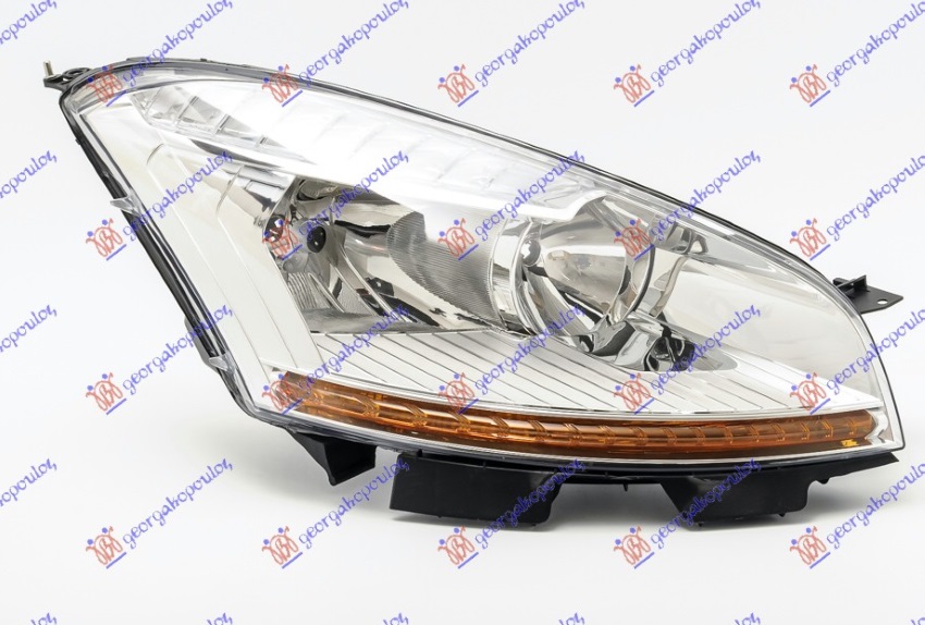 FAR ELEKTRICNI ZUTI MIGAVAC (SA MOTOROM) (TYC) CITROEN C4 PICASSO/GRAND PICASSO 2007-2014 (UD/UA)