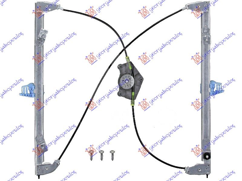 PODIZAC PREDNJEG PROZORA ELEKTRICNI (BEZ MOTORA) (A KVALITET) CITROEN C4 PICASSO/GRAND PICASSO 2007-2014 (UD/UA)