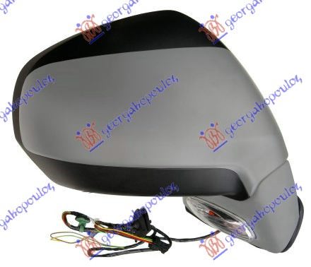 RETROVIZOR ELEKTRICNI SA GREJACEM (MIGAVAC) (SVETLO) (SENZOR) (A KVALITET) (KONVEKSNO STAKLO) CITROEN C4 PICASSO/GRAND PICASSO 2007-2014 (UD/UA)