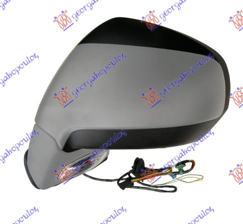 RETROVIZOR ELEKTRICNI SA GREJACEM (ELEKTRO-SKLOPIV) (MIGAVAC) (SVETLO) (KONVEKSNO STAKLO) CITROEN C4 PICASSO/GRAND PICASSO 2007-2014 (UD/UA)