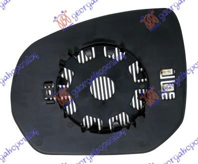 STAKLO RETROVIZORA SA GREJACEM PLAVO (KONVEKSNO) CITROEN C4 PICASSO/GRAND PICASSO 2007-2014 (UD/UA)