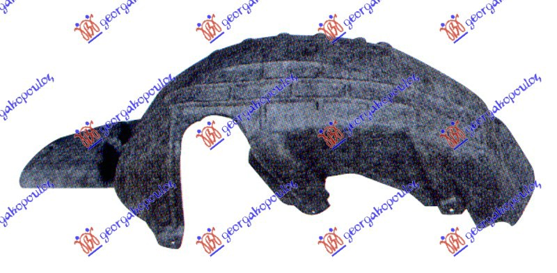 ZADNJE POTKRILO PLASTICNO FORD FIESTA 2008-2013 (CB1/JHJD)