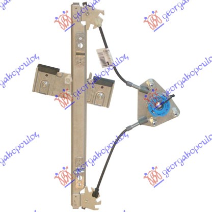PODIZAC PREDNJEG PROZORA ELEKTRICNI (BEZ MOTORA) 5 VRATA (A KVALITET) FORD FIESTA 2008-2013 (CB1/JHJD)