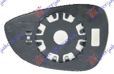 STAKLO RETROVIZORA (ASFERICNO) FORD FIESTA 2008-2013 (CB1/JHJD)