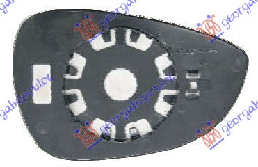 STAKLO RETROVIZORA (ASFERICNO) FORD FIESTA 2008-2013 (CB1/JHJD)