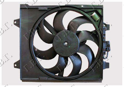 VENTILATOR KOMPLET (BENZIN-DIZEL) (+AC) FORD KA 2008-2016 (RU8)