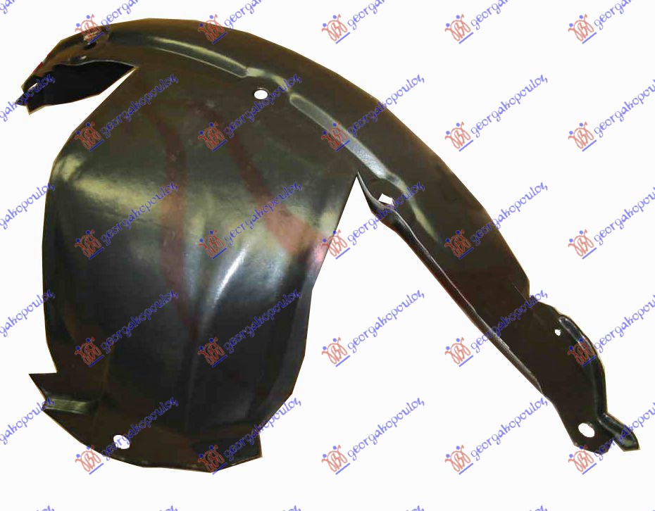 POTKRILO (ZADNJI DEO) PLASTICNO RENAULT CLIO I 1990-1994 (B C57/5 357)