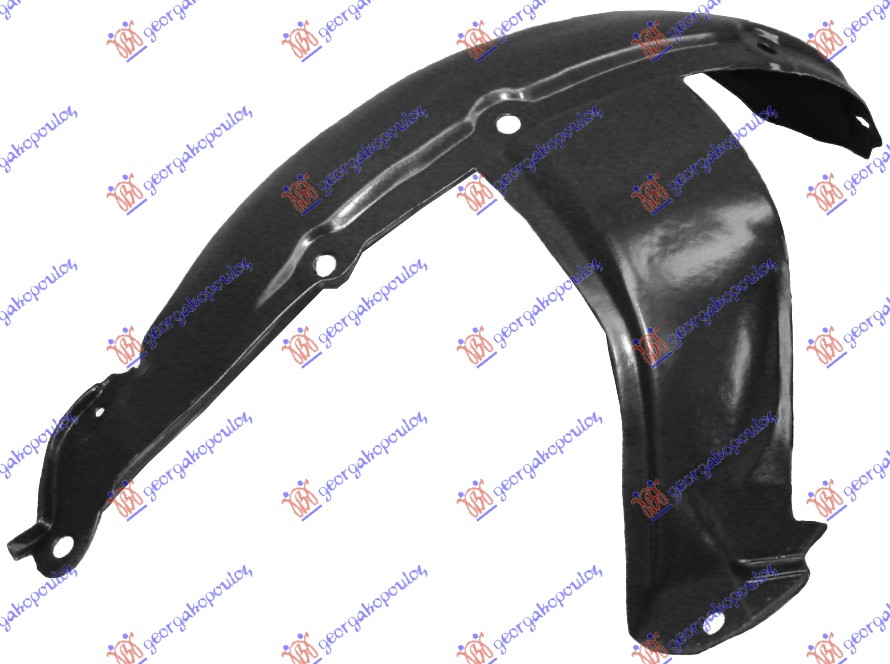 POTKRILO (ZADNJI DEO) PLASTICNO RENAULT CLIO I 1990-1994 (B C57/5 357)
