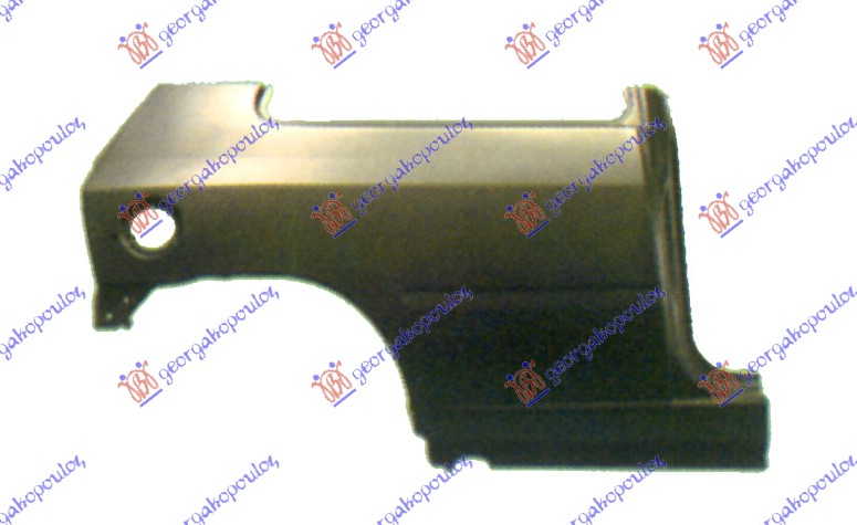ZADNJI BLATOBRAN 3 VRATA RENAULT CLIO I 1990-1994 (B C57/5 357)