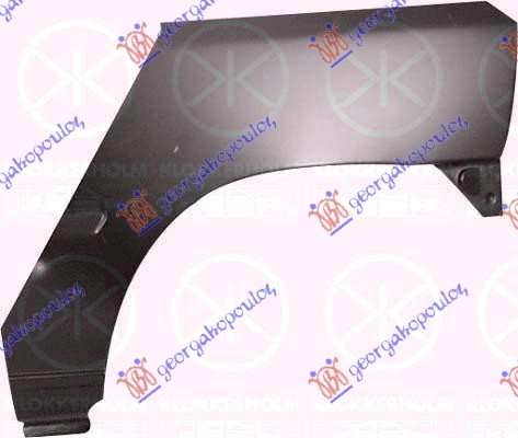 RUB 2 VRATA RENAULT CLIO I 1990-1994 (B C57/5 357)