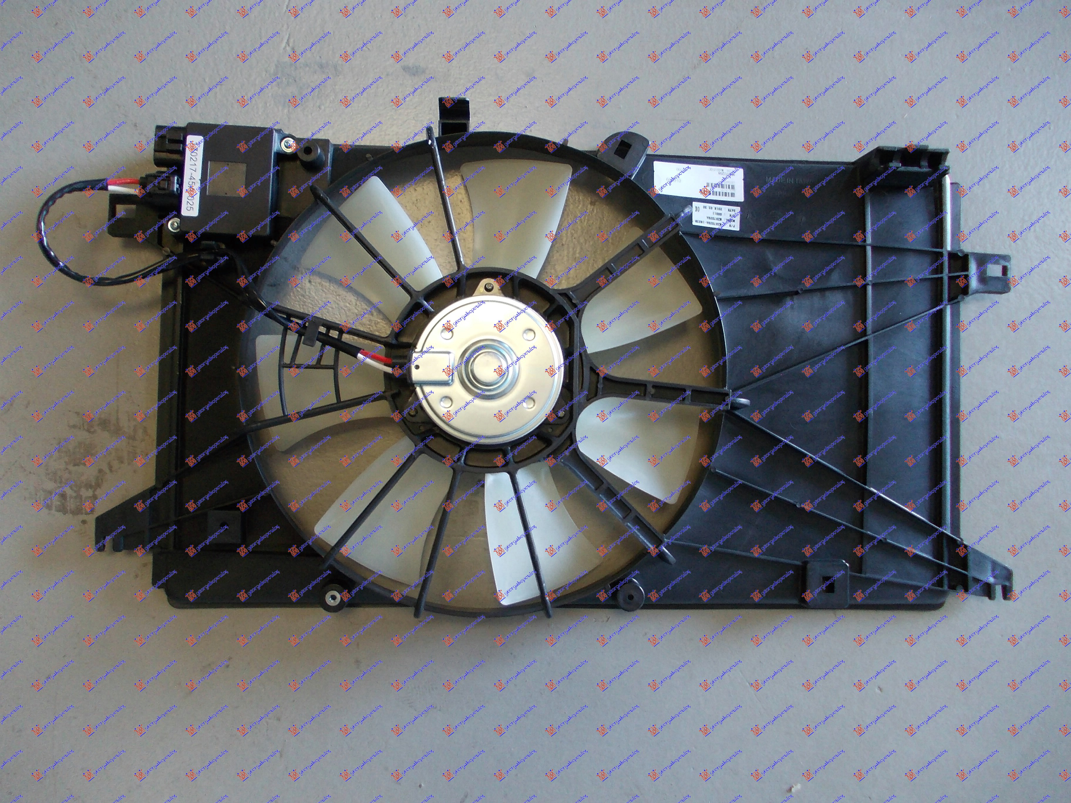 VENTILATOR KOMPLET (BENZIN/DIZEL) -09 MAZDA 5 2005-2010 (CR)