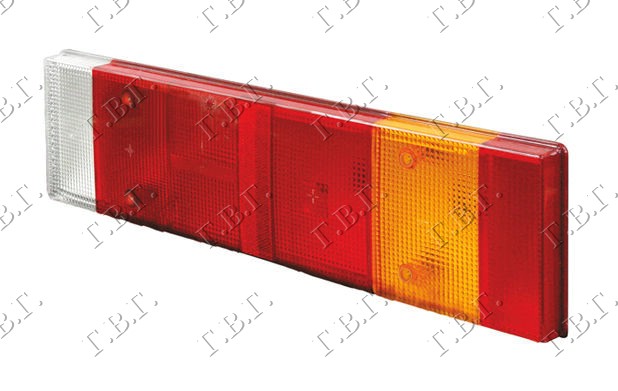 STAKLO STOP LAMPE DUGO (OTVORENA KAROSERIJA) 1996- IVECO DAILY 2000-2007