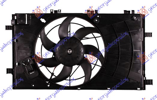 VENTILATOR KOMPLET (1.6i 16V TURBO) (A16LET) OPEL INSIGNIA 2008-2013 (G09)