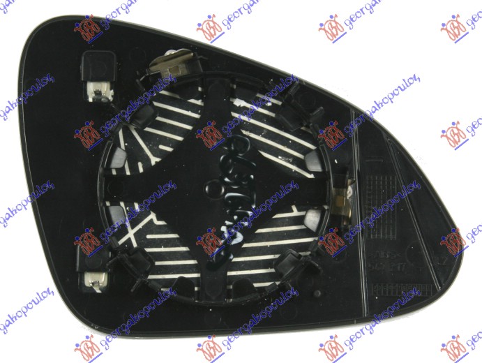 STAKLO RETROVIZORA SA GREJACEM (ASFERICNO) OPEL INSIGNIA 2008-2013 (G09)
