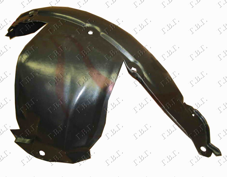 POTKRILO (ZADNJI DEO) PLASTICNO RENAULT CLIO I 1994-1995 (B C57/5 357)