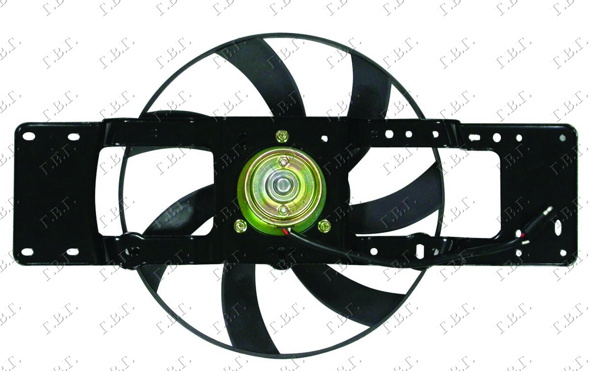 VENTILATOR HLADNJAKA KOMPLET (BENZIN) (-AC) (30cm) RENAULT CLIO I 1994-1995 (B C57/5 357)