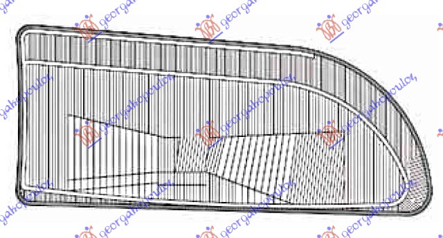 STAKLO FARA RENAULT 19 1992-1995 (D53/853/B/C53)