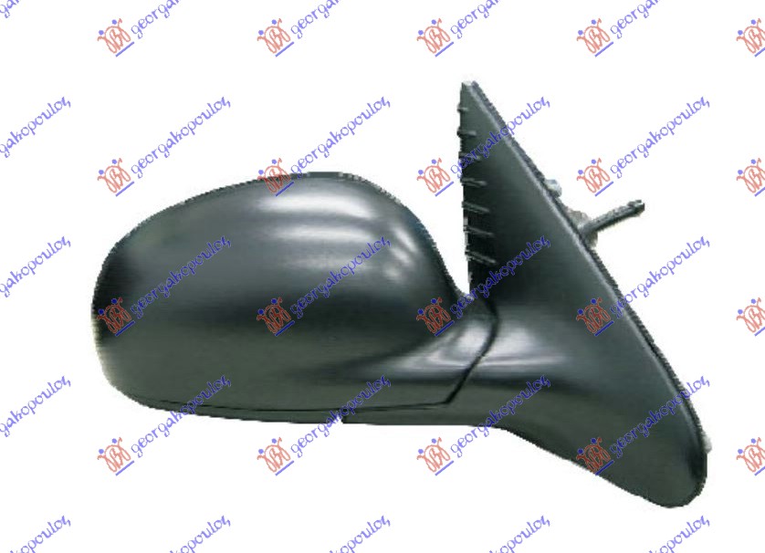 RETROVIZOR MEHANICKI SA SAJLOM -1999 (KONVEKSNO STAKLO) PEUGEOT 406 SDN 1996-2005 (8C/8E/8F)