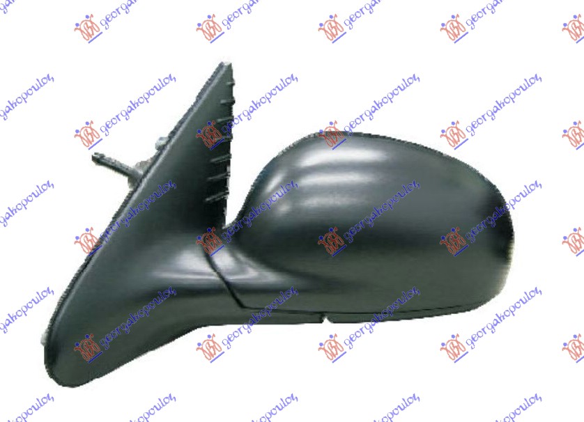 RETROVIZOR MEHANICKI SA SAJLOM -1999 (ASFERICNO STAKLO) PEUGEOT 406 SDN 1996-2005 (8C/8E/8F)